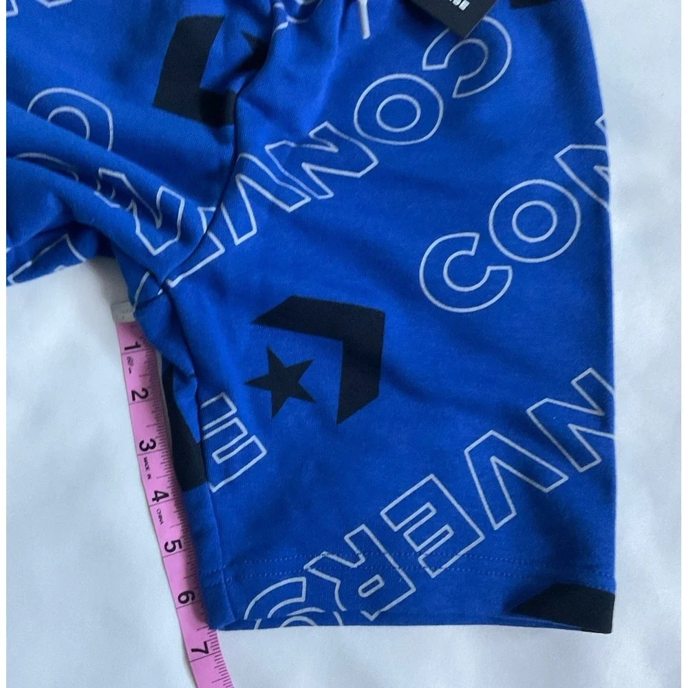 Converse Boys Fleece Short Blue Size S 8-10